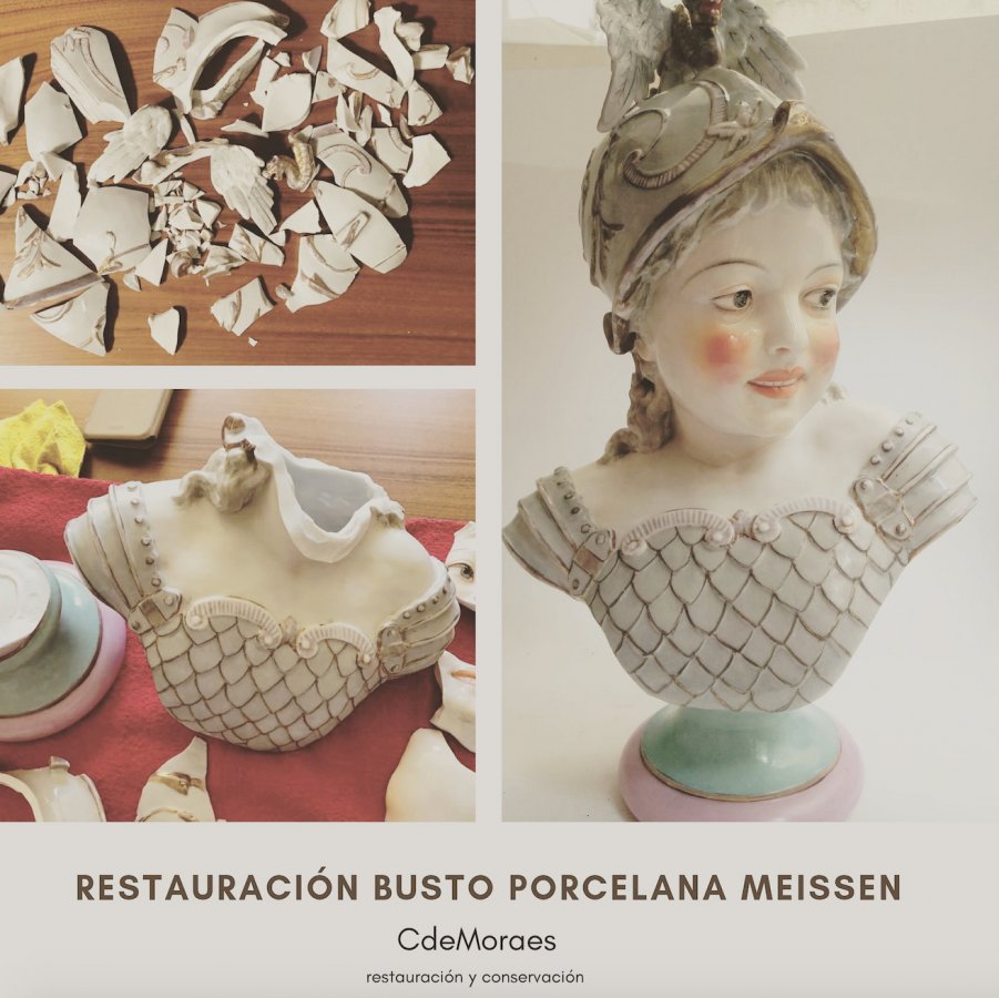 CdeMoraes restauración y conservación de porcelana